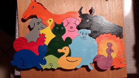 Puzzle les animaux 2